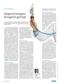 Clinicum Ärzte und Burnout Clinicum Ärzte und Burnout
