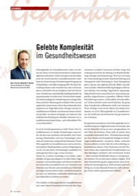 Klinik Gedanken Gelebte Komplexität Klinik Gedanken Gelebte Komplexität